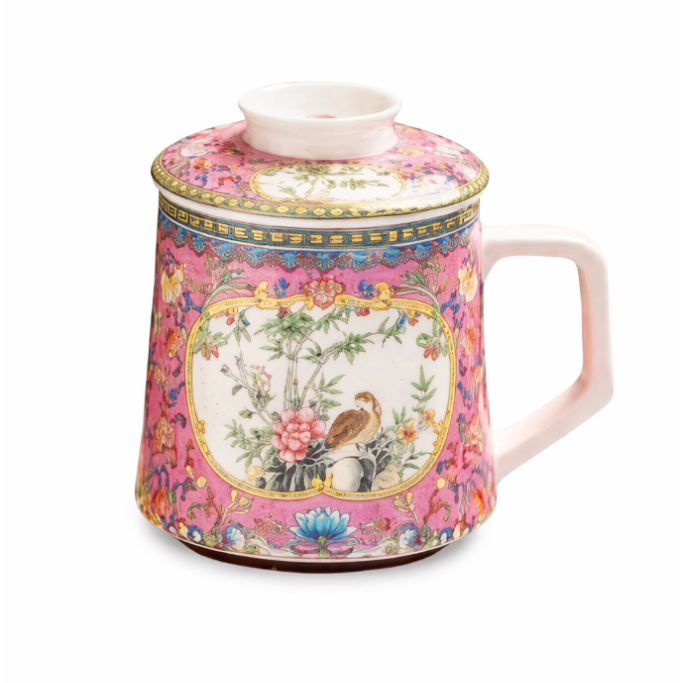 Blossom Royale Porcelain Tea Mug