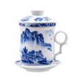 Luxshiny Heritage Ceramic Tea Cup Set