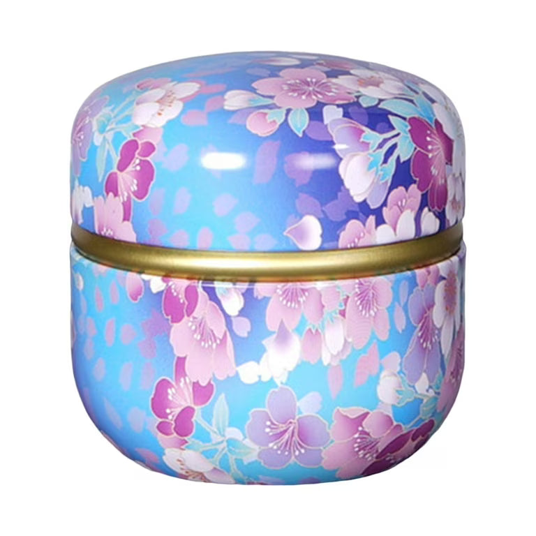 Airtight Mini Tin Tea & Spice Storage Canister