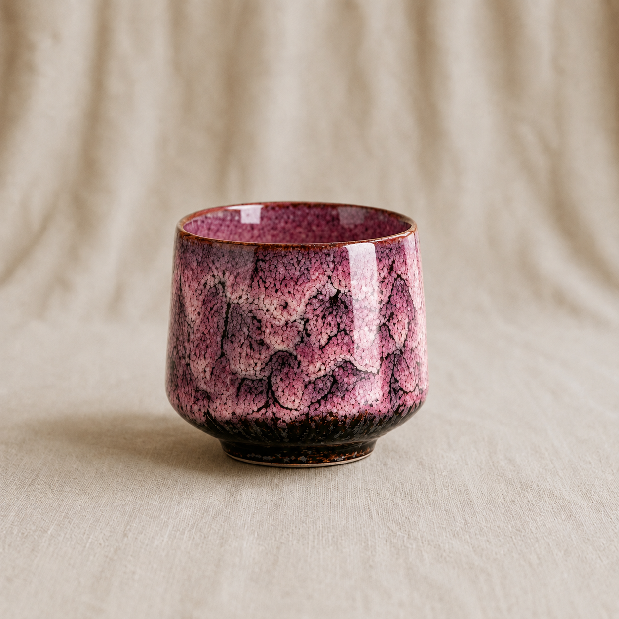Pink Japandi Ceramic Espresso Cup