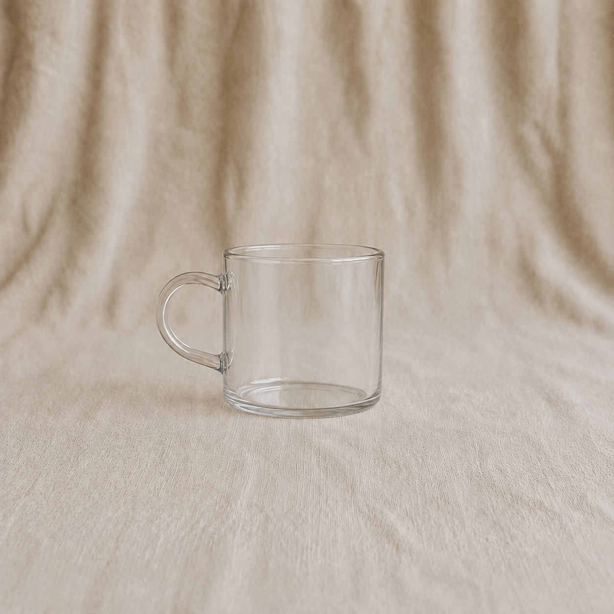Pure Glass Borosilicate Mug Set (6PCS)