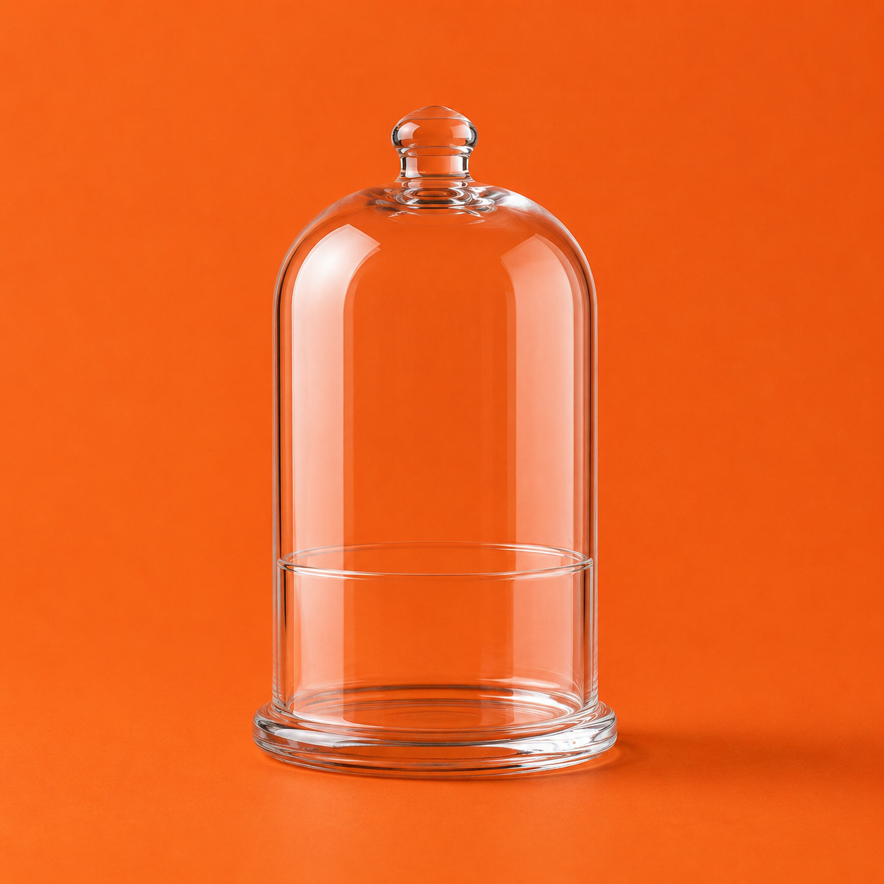 Glass Dome with Base
