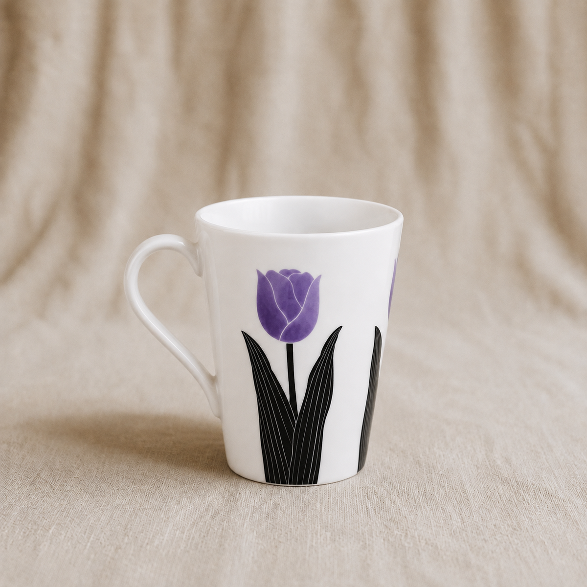 Tulip Series Porcelain Mug