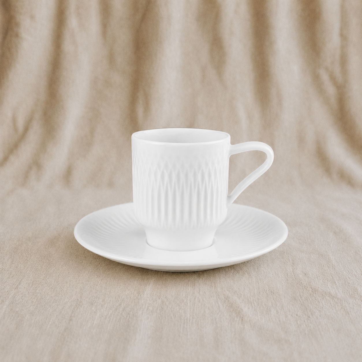 Utopia St. Coffee Cup & Saucer