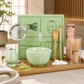 Green Complete Matcha Tea Set (8 pieces)
