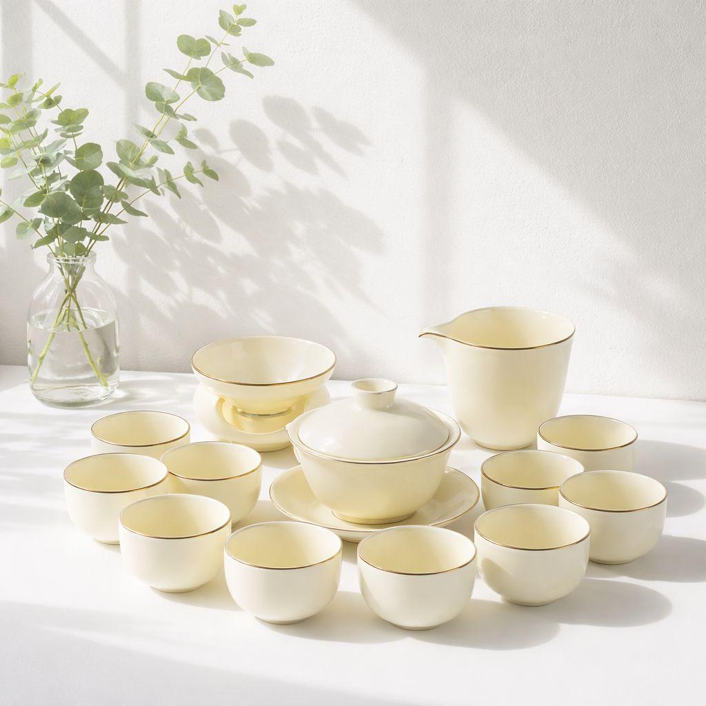 Jade Glaze Tea Set