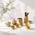 Gilded Kung Fu Tea Set