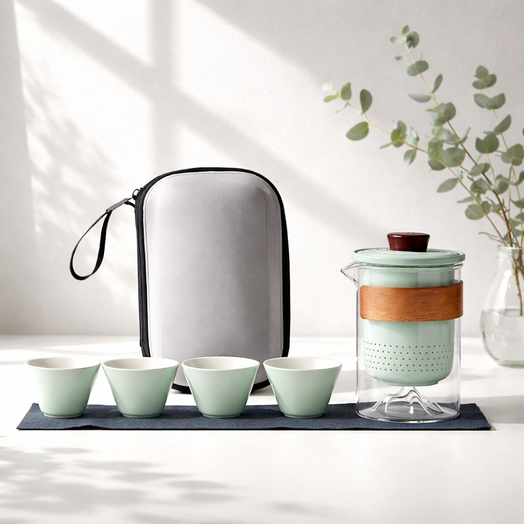 Portable Travel Tea Set
