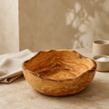 Olive Wood Rustic Bowl
