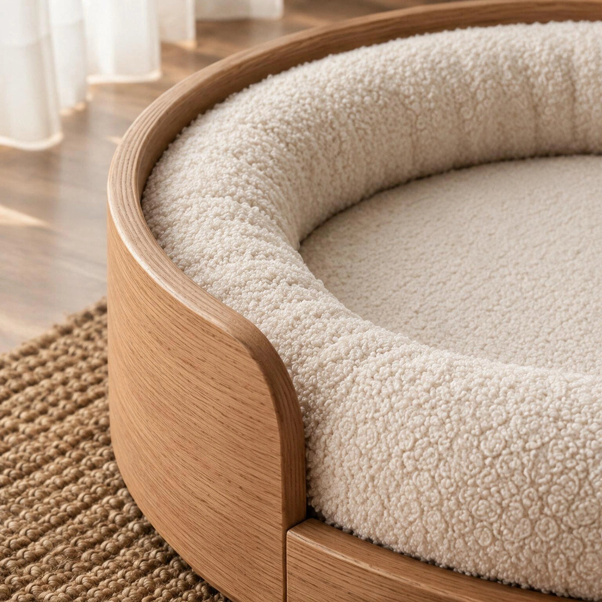 The Elara Round Pet Bed