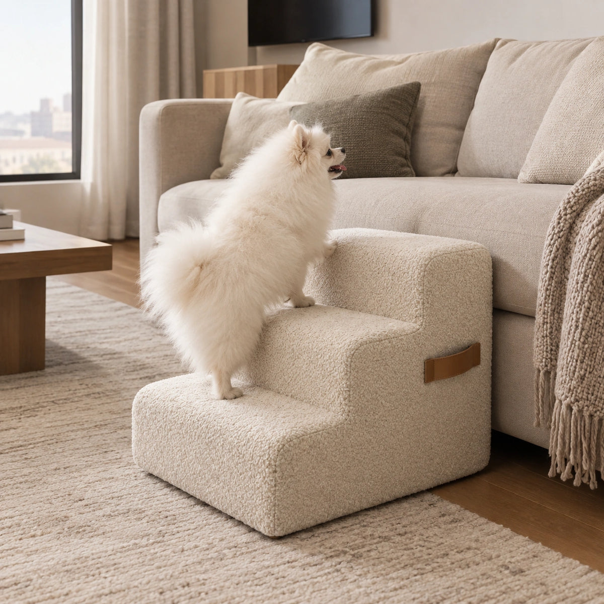 CloudStep Boucle Pet Stairs