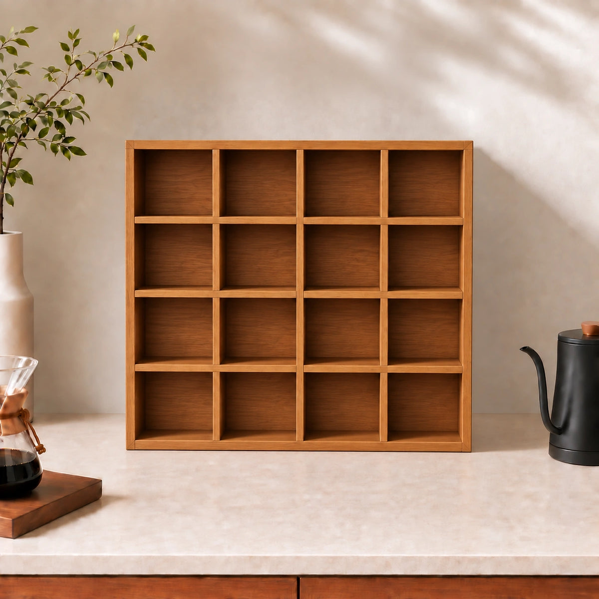 Mug Cubby Shelf